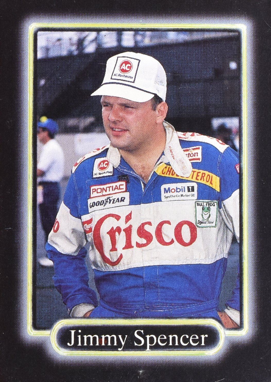 Jimmy Spencer No. 88 Race Cards Collection MAXX Nascar Card