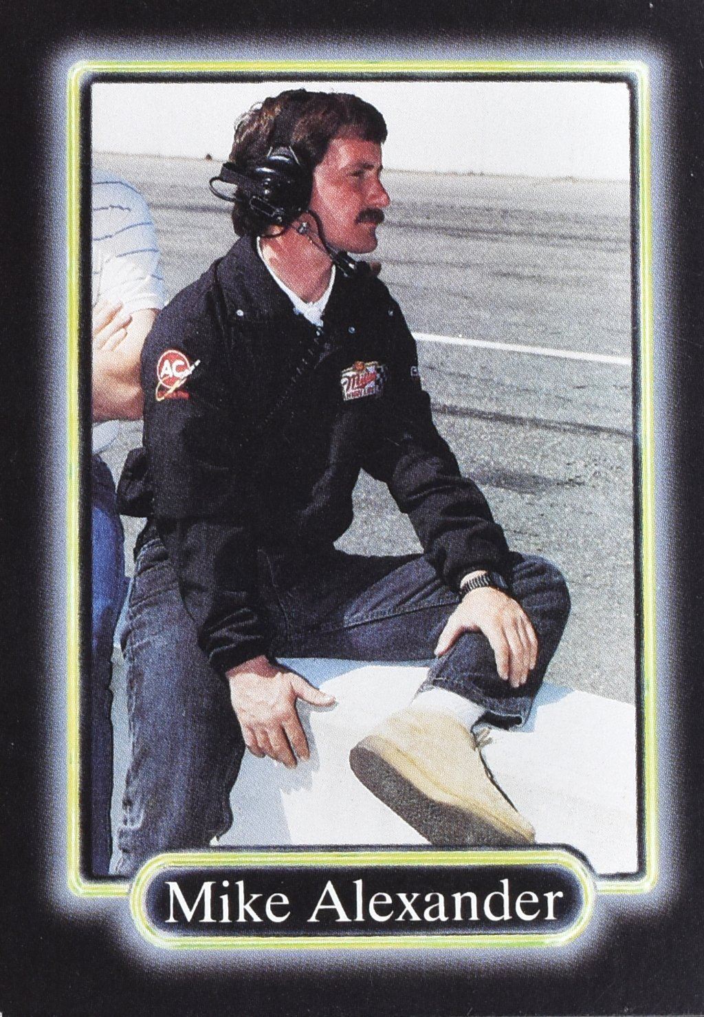 Mike Alexander No. 84 Race Cards Collection MAXX Nascar Card