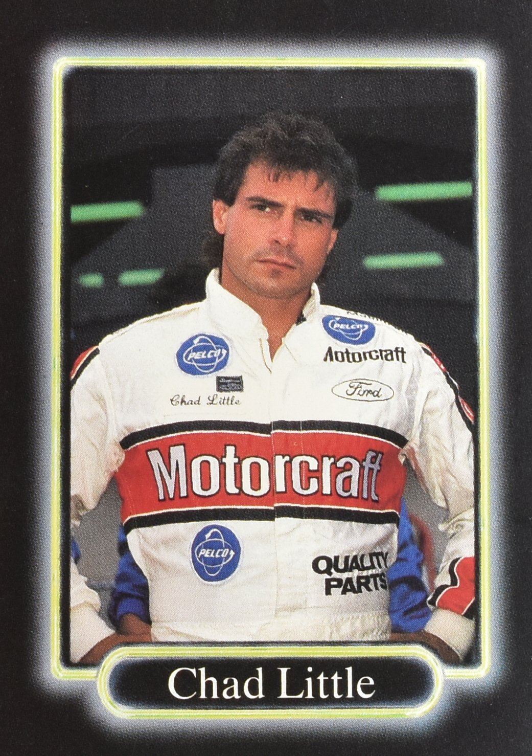 Chad Little No. 120 Race Cards Collection MAXX Nascar Card