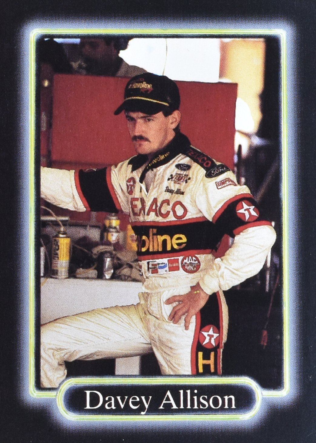 Davey Allison No. 28 Race Cards Collection MAXX Nascar Card