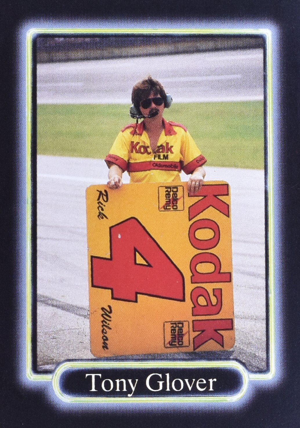 Tony Glover No.32 Race Cards Collection MAXX Nascar Card