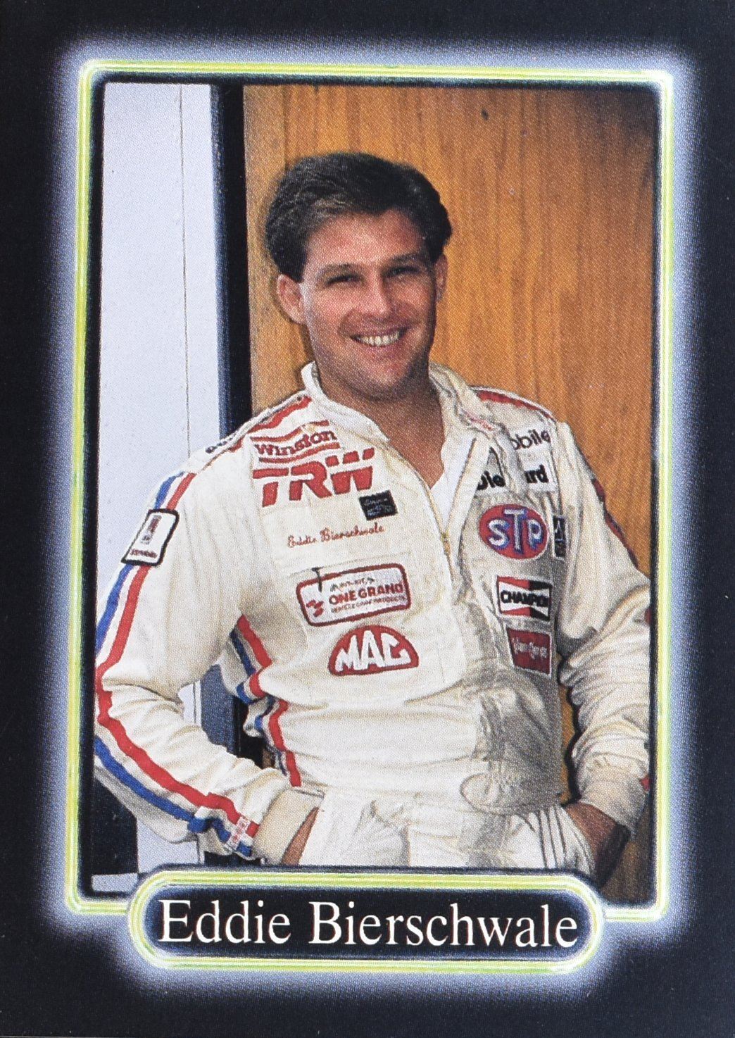 Eddie Bierschwale No. 23 Race Cards Collection MAXX Nascar Card