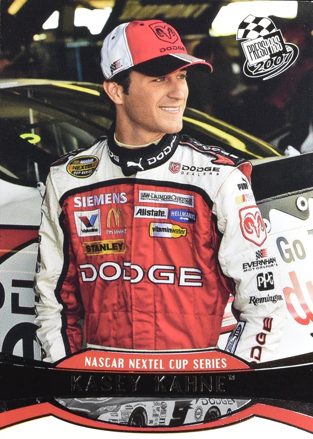 Kasey Kahne Press Pass 2007 No. 10 Nascar Nextel Cup series