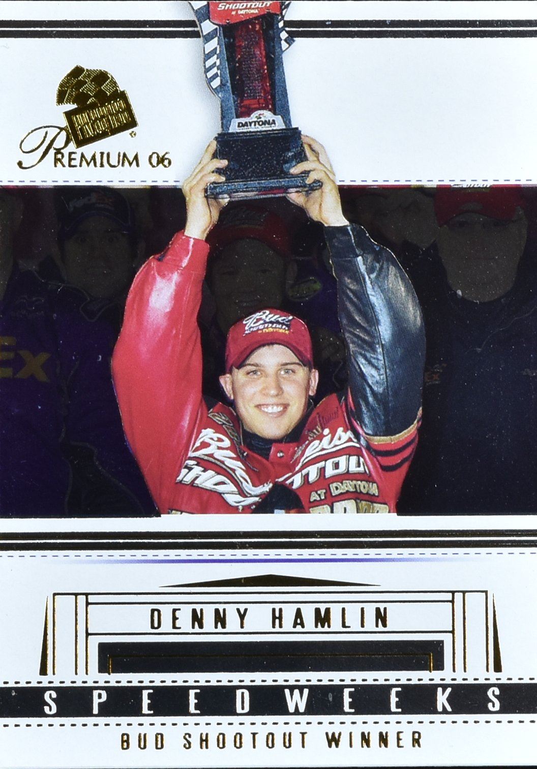 Denny Hamlin Premium 2006 Nascar Card No. 50