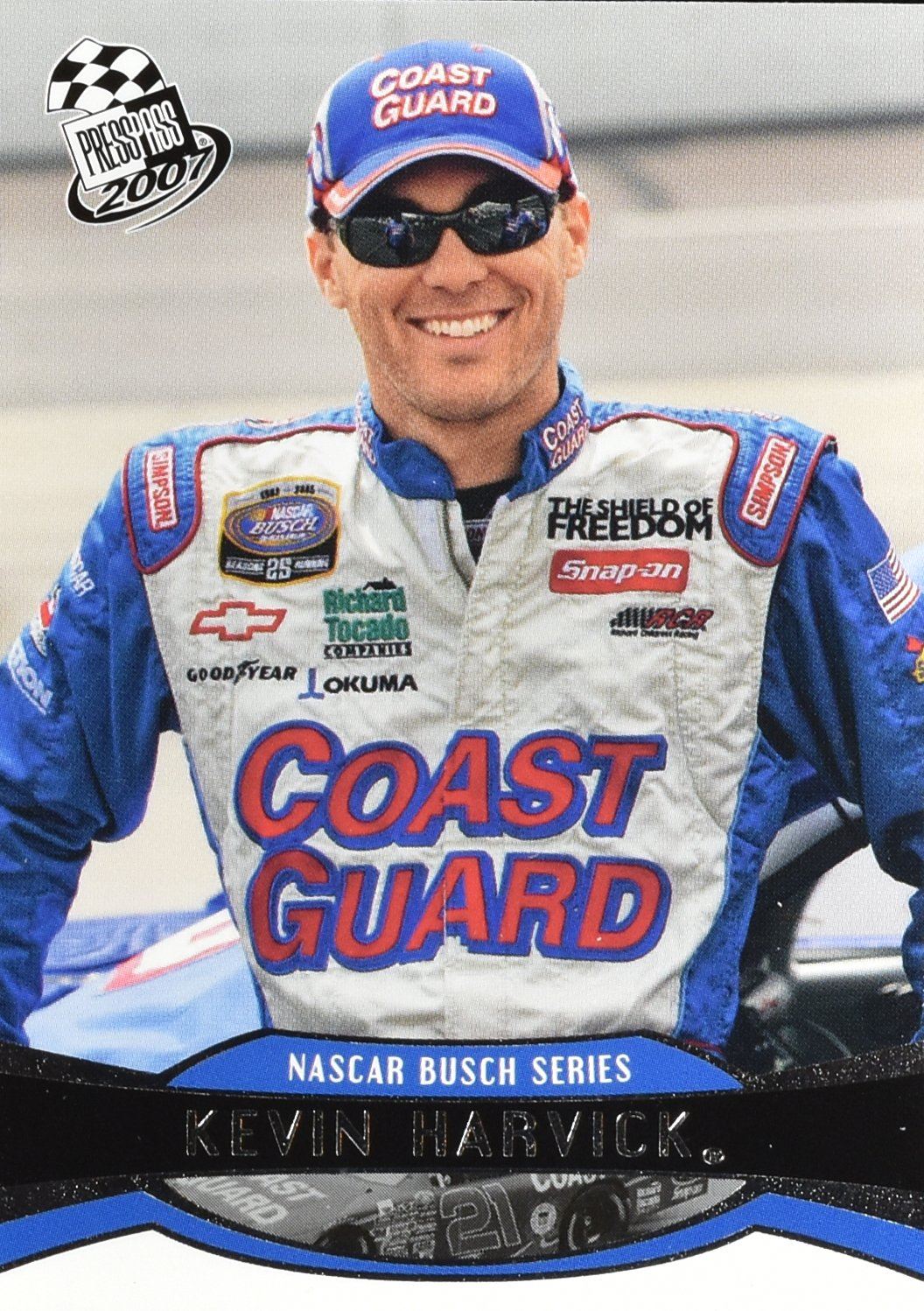 Kevin Harvick Press Pass 2007 Nascar Racing Card