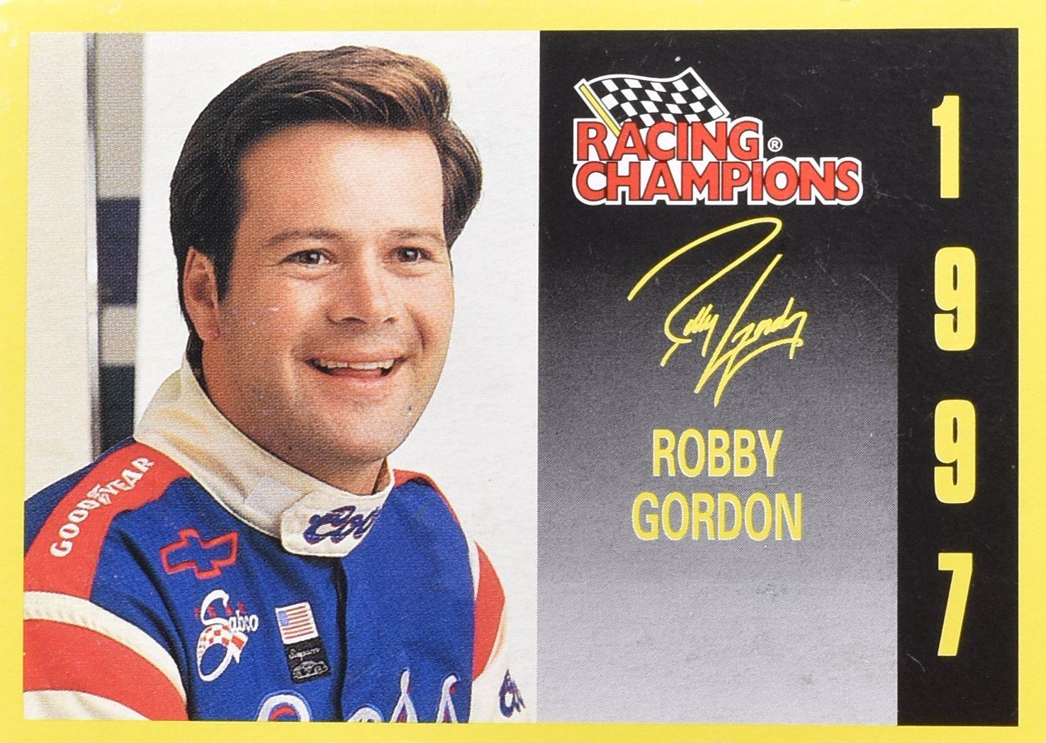 Robby Gordon 1997 Nascar Card Racing Champions