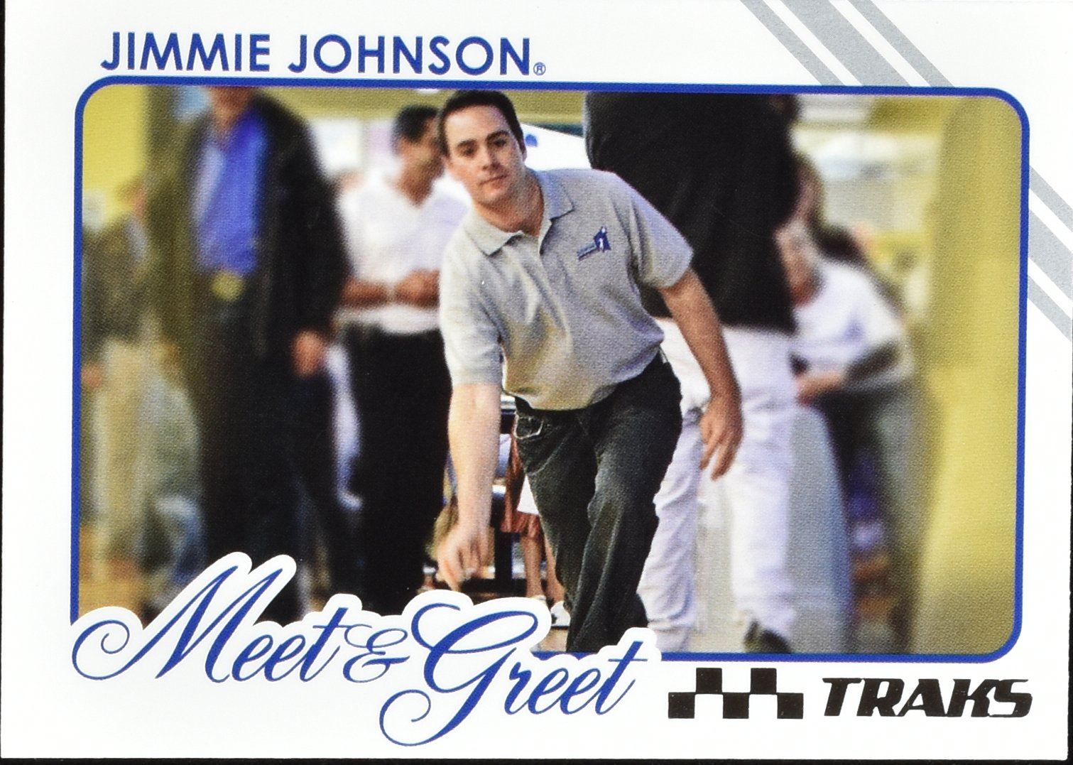 Jimmie Johnson Meet and greet Traks No. 71