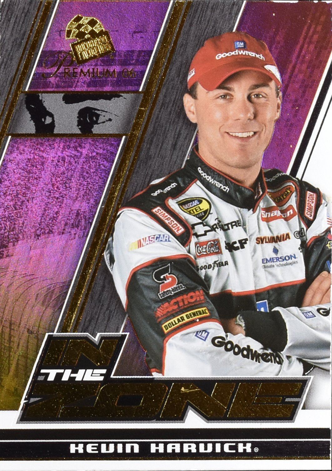 Kevin Harvick In the Zone 2006 IZ 8/12 Nascar Card