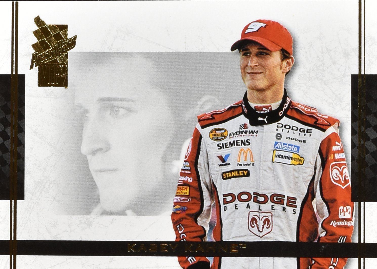 Kasey Kahne Press Pass No. 15 2007 Nascar Card Dodge