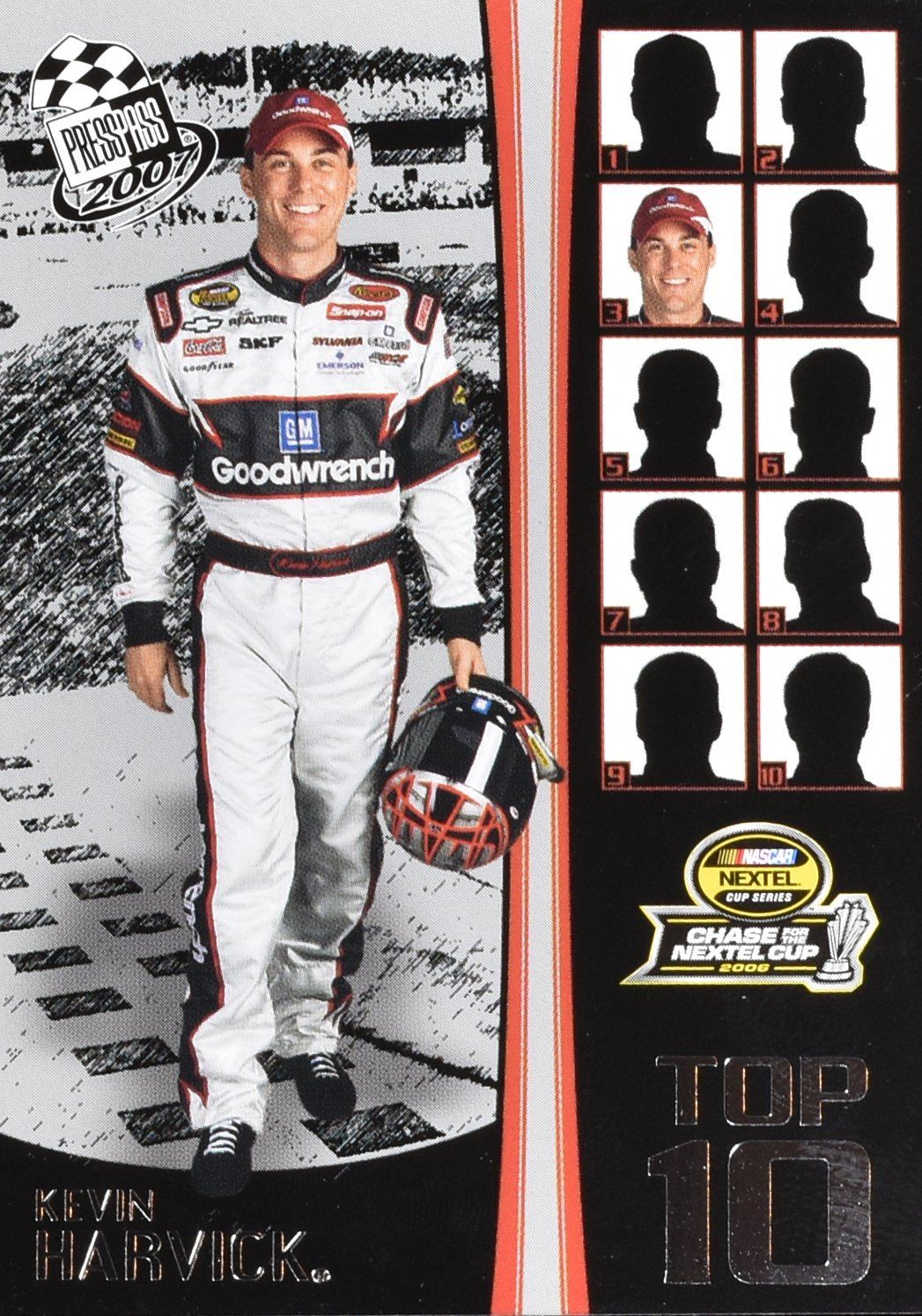 Kevin Harvick Press Pass 2007 No. 110 Nascar Nextel Cup