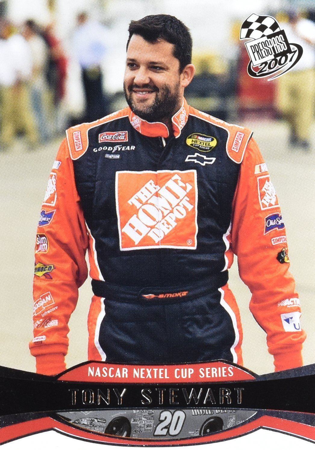 Tony Stewart Nascar Nextel Cup Series Press Pass 2007 No. 11