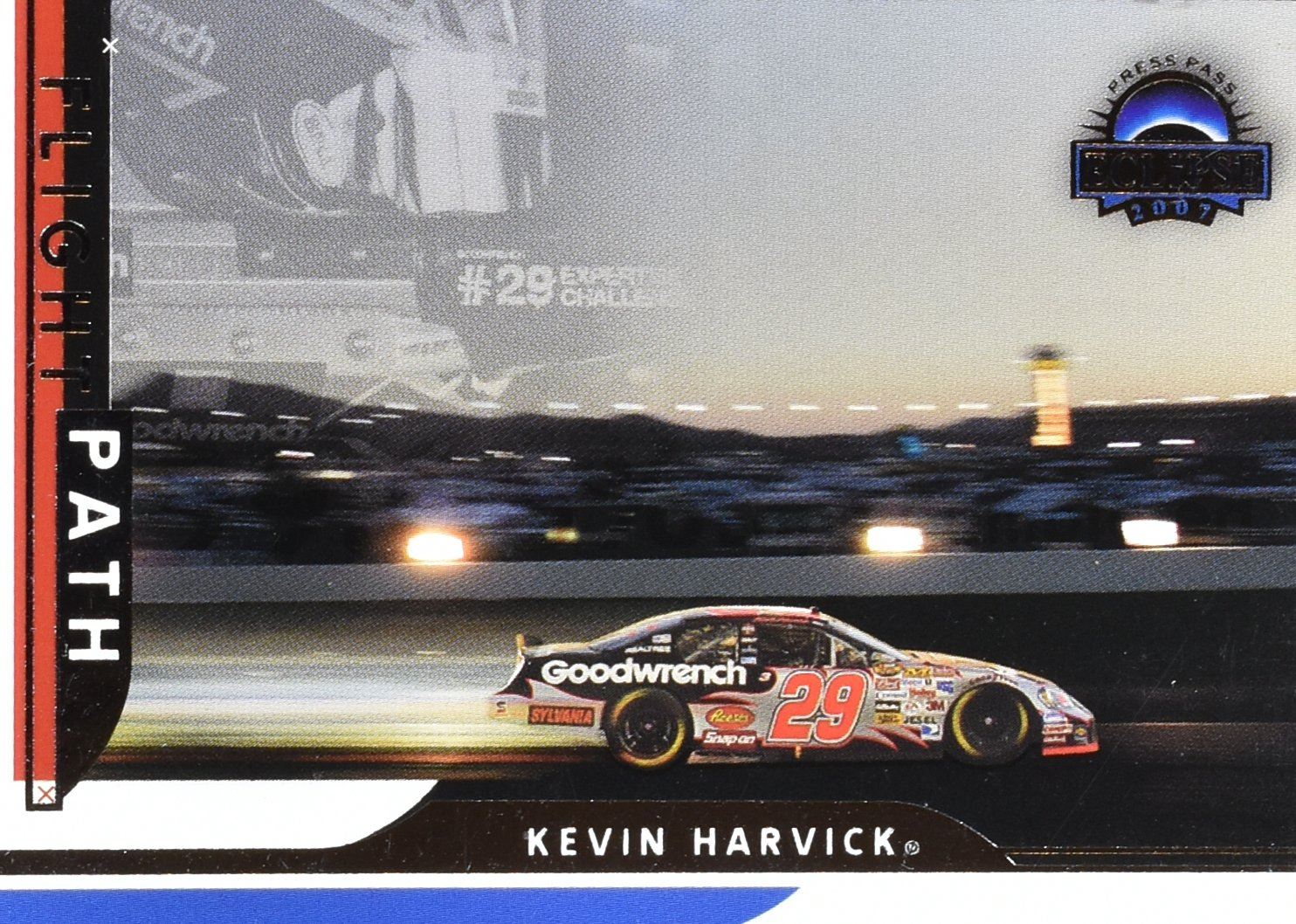 Kevin Harvick Flight Path Nascar Card Eclipse No. 51