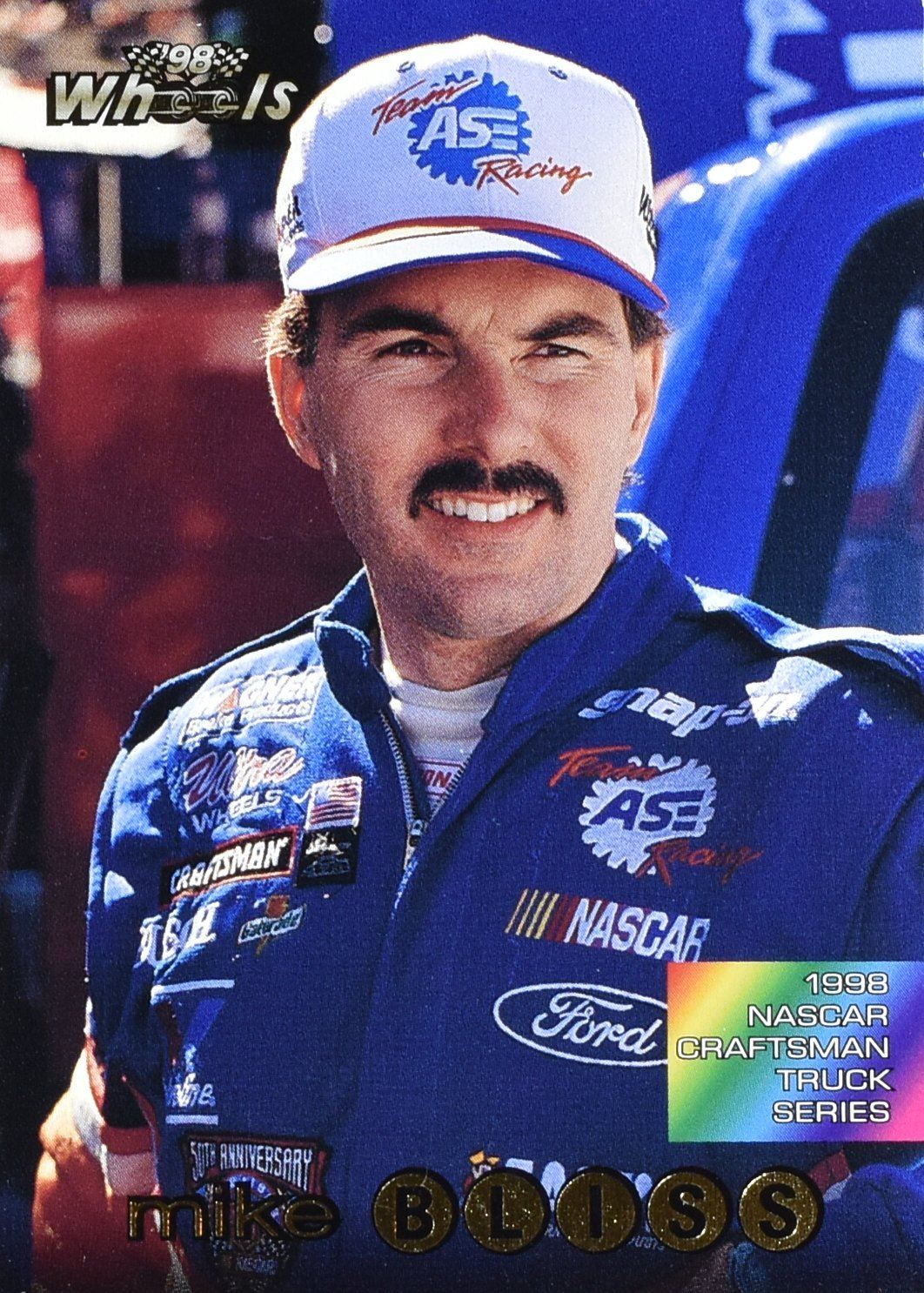 Mike Bliss 1998 Wheels Nascar Craftsman Truck series Card No. 65