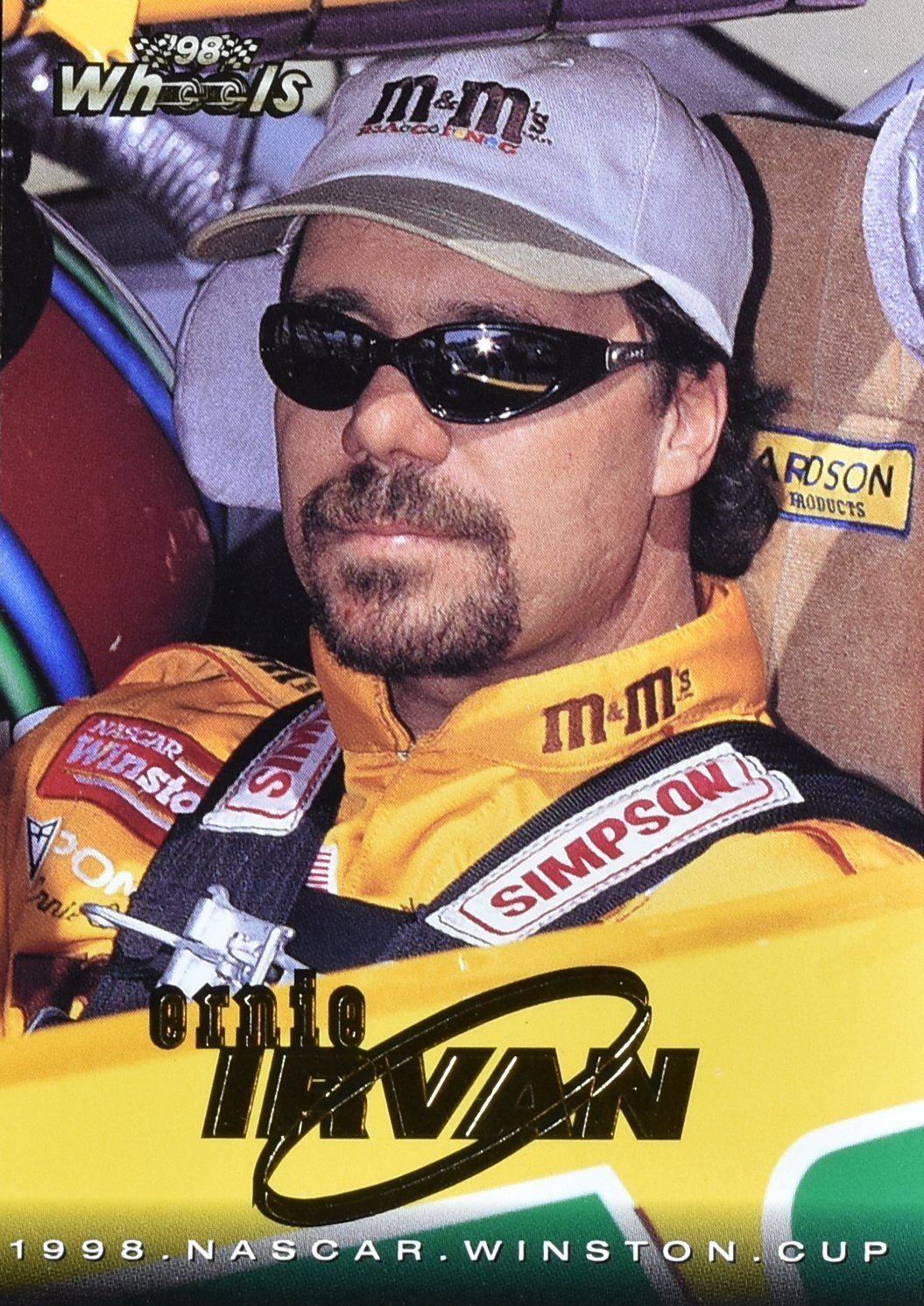 Ernie Irvan 1998 Nascar Winston Cup Card 14