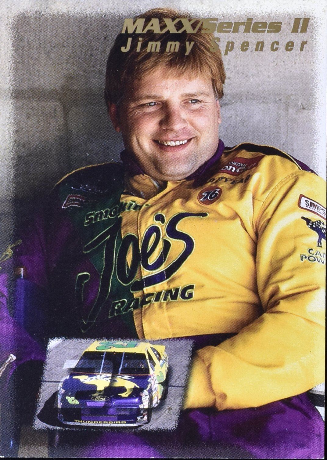 Jimmy Spencer MAXX Series 2 1995 Nascar No. 226