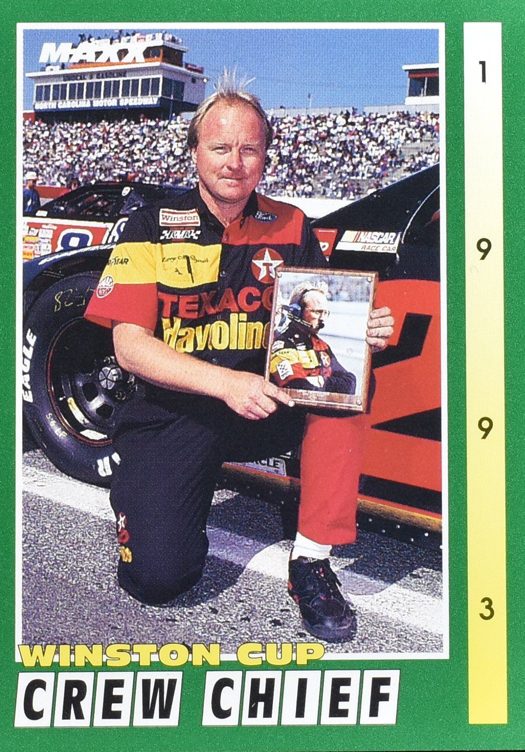 Winston Cup Crew Chief 1993 Nascar Card MAXX