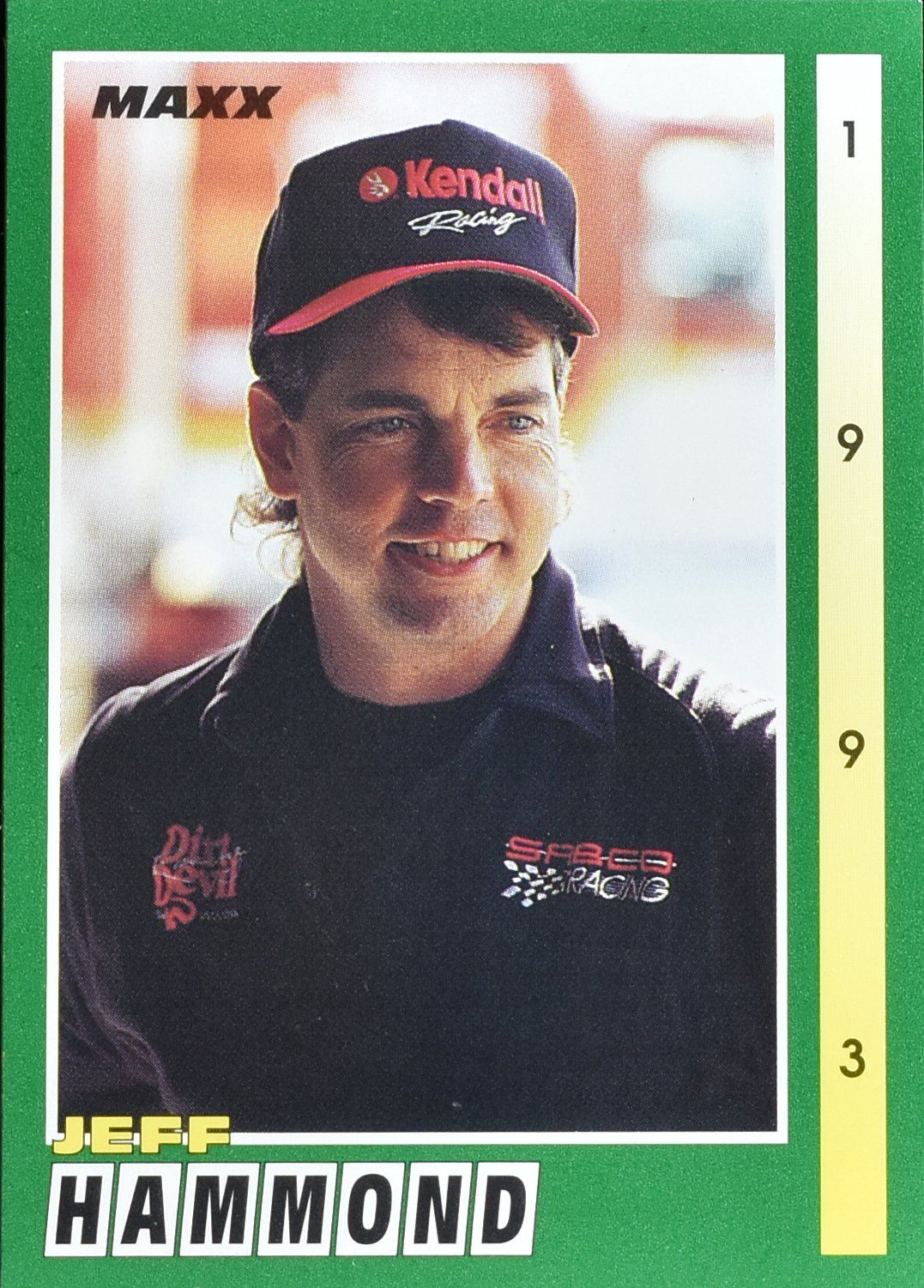 Jeff Hammond 1993 Nascar Card MAXX