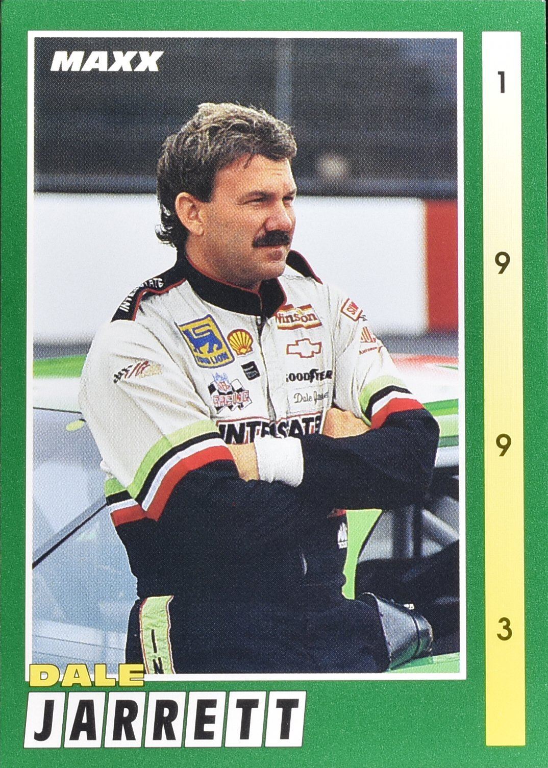 Dale Jarret 1993 Nascar Card MAXX