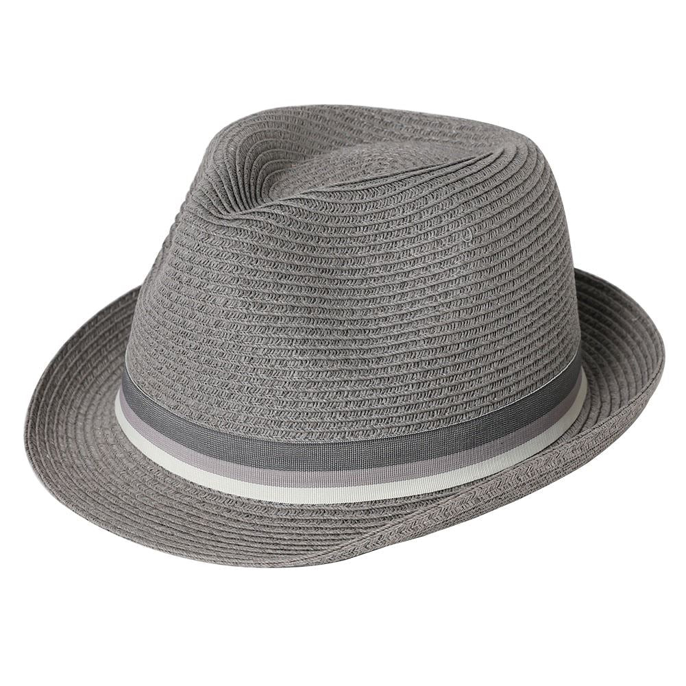 Comhats Summer Straw Fedora For Men Women Short Brim Beach Panama Cuban Sun Hat