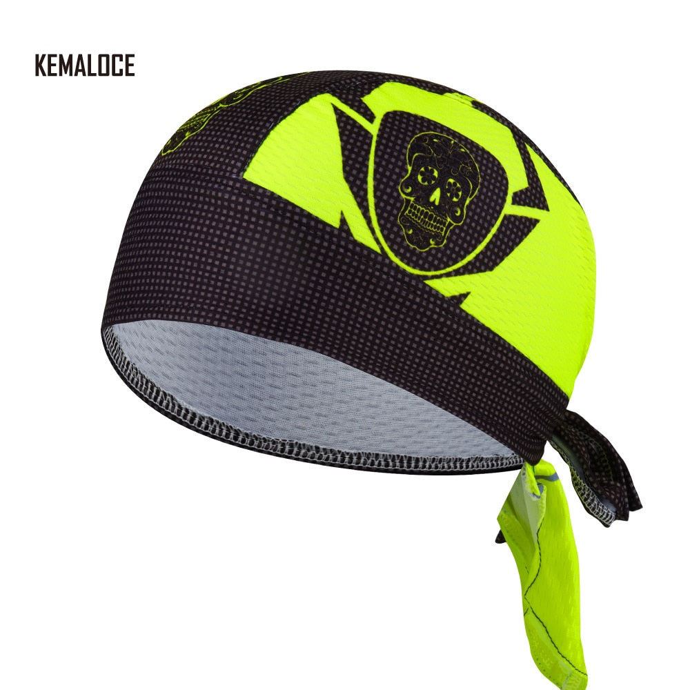 KAMALOCE UV Protection Team Men Summer Full Sublimation Cycling Cap MTB De Cicli