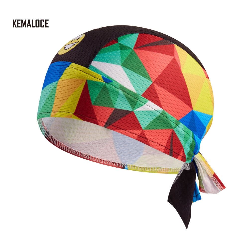 KAMALOCE UV Protection Team Men Summer Full Sublimation Cycling Cap MTB De Cicli