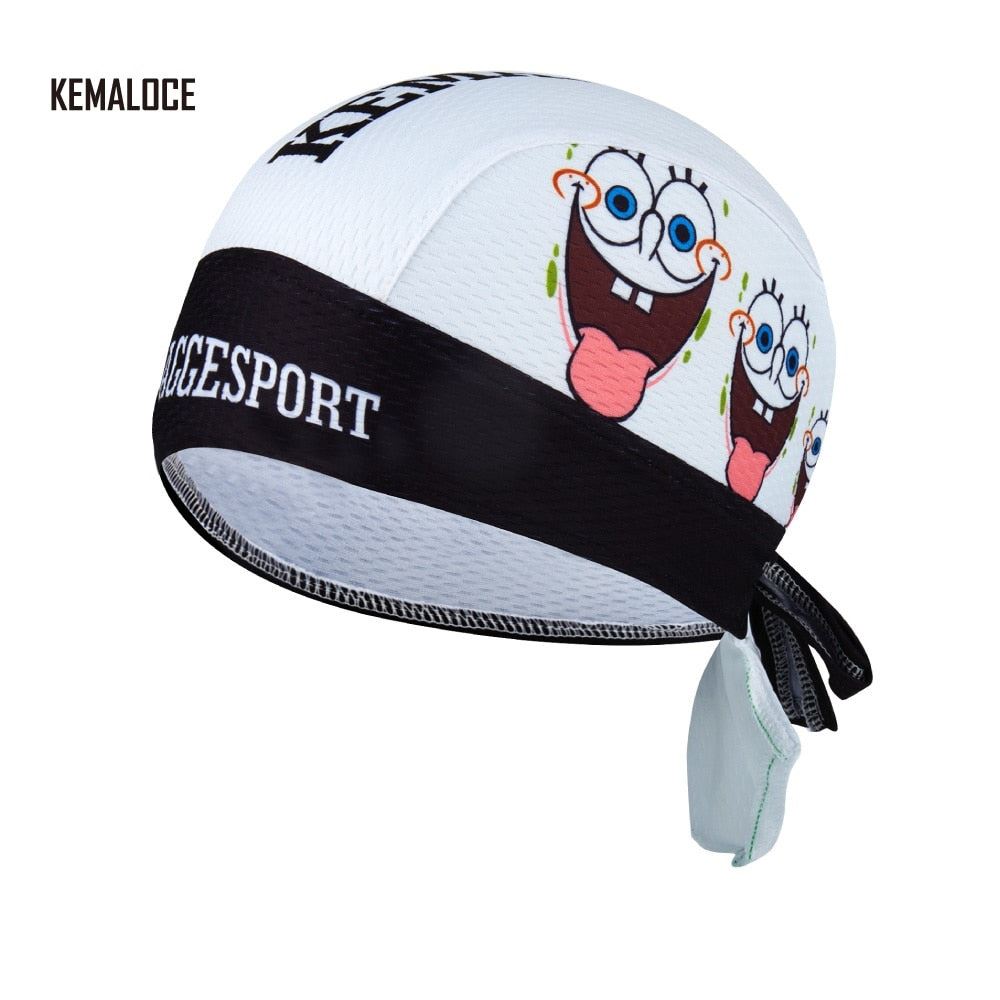 KAMALOCE UV Protection Team Men Summer Full Sublimation Cycling Cap MTB De Cicli