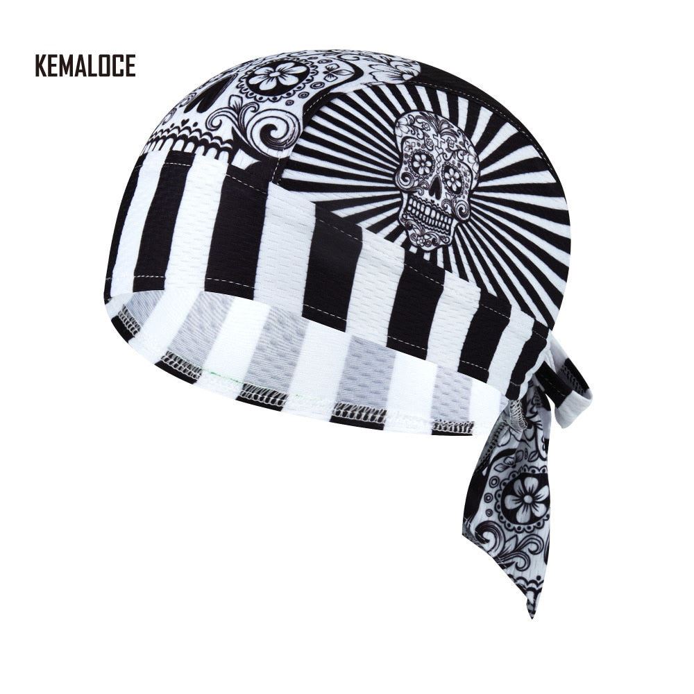 KAMALOCE UV Protection Team Men Summer Full Sublimation Cycling Cap MTB De Cicli