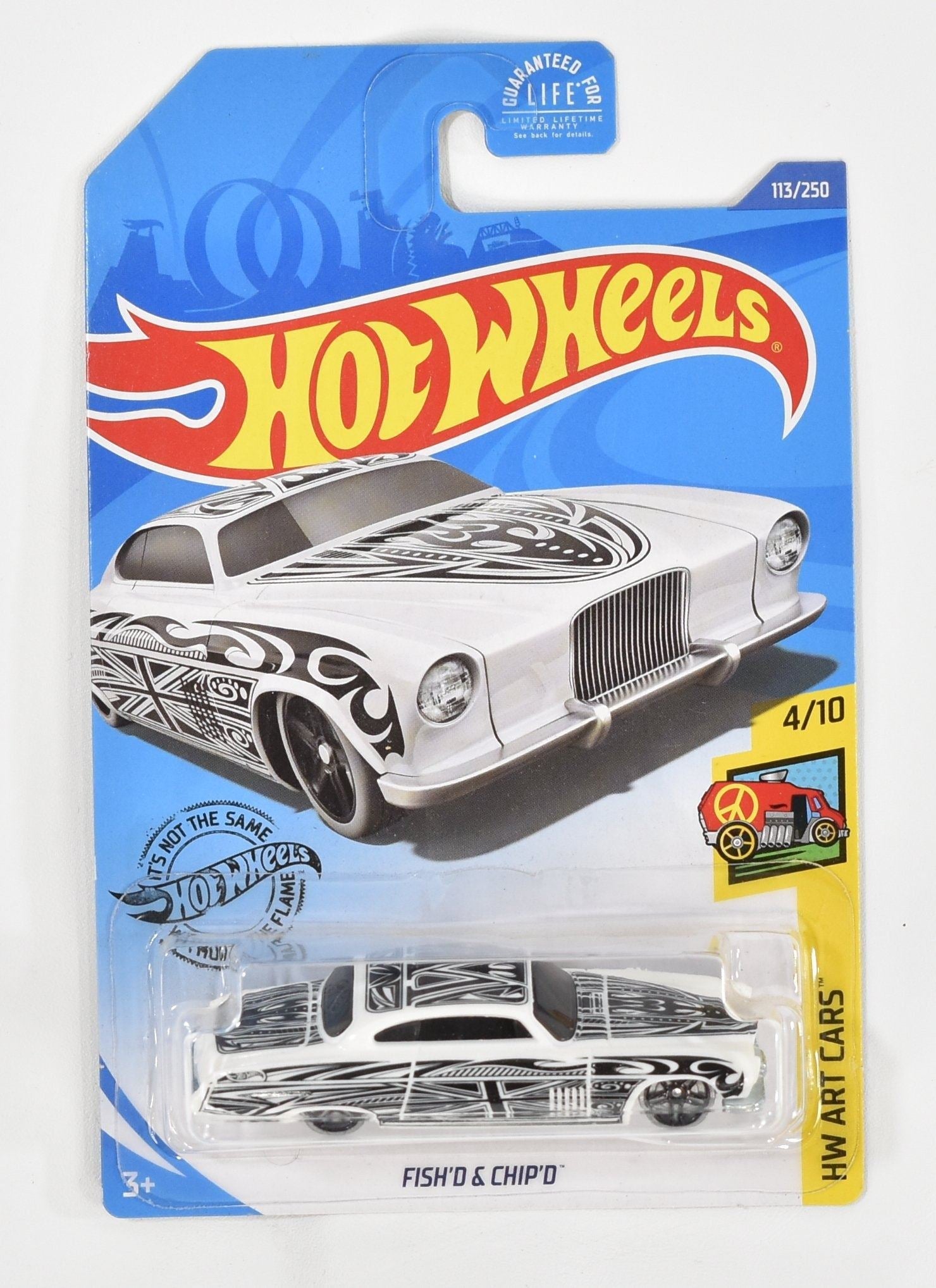 Hot Wheels Die Cast 2020 Mattel Fishd and chipd HW Art Cars 4 of 10 NEW 2020 Mat