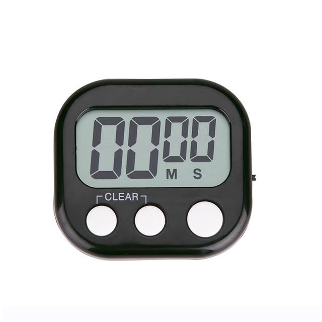 Digital Kitchen Timer Big Digits Loud Alarm Magnetic Backing Stand with Large LC