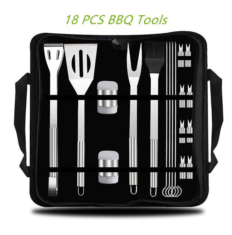 BBQ Tools Set Barbecue Utensil AccessoriesThermometer Barbeque Grilling  Accesso