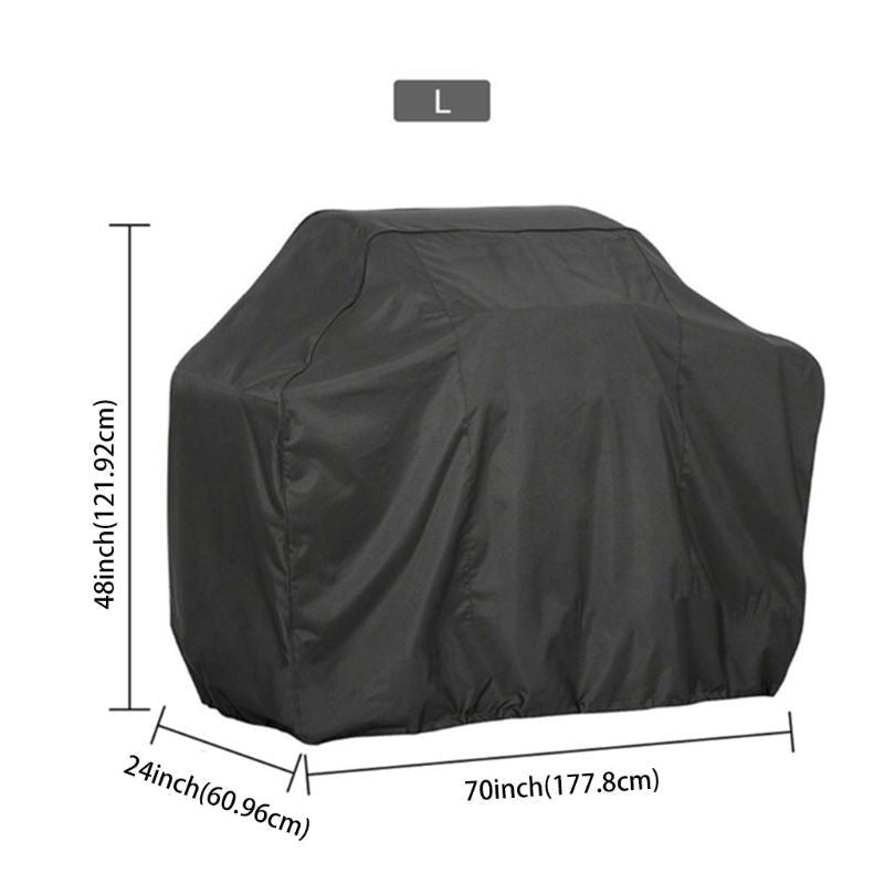 BBQ Cover 1PC 190T/210D Anti-Dust Waterproof Weber Heavy Duty Charbroil Grill