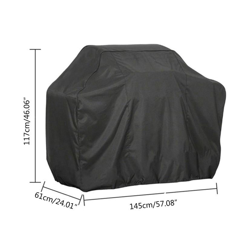 BBQ Cover 1PC 190T/210D Anti-Dust Waterproof Weber Heavy Duty Charbroil Grill