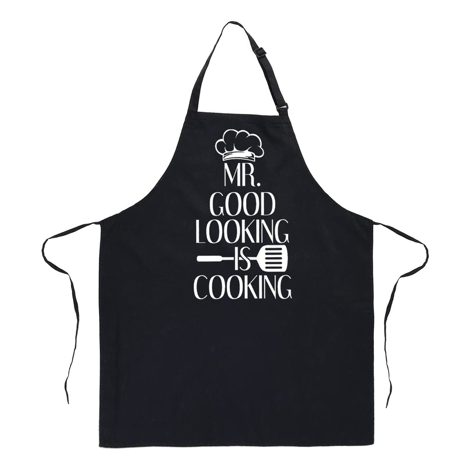 Kitchen Apron Waterproof Apron Adult Funny Mens Aprons Family Cleaning BBQ Apron