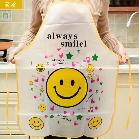 Rabbit Printing Kids Aprons BBQ Bib Apron For Women Cooking Baking Restaurant ap