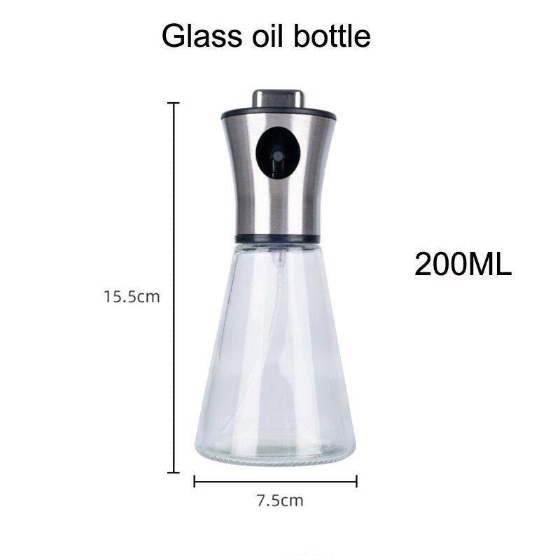 BBQ Cookware Tools 2021 Kitchen Stainless Steel Oil Dispenser Olive Oil Sprayer