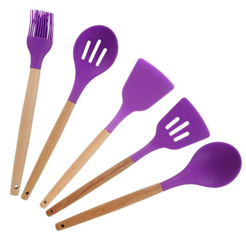 9/11Pcs Cooking Tools Set Kitchen Utensils Set Kitchenware Silicone Non-stick Sp