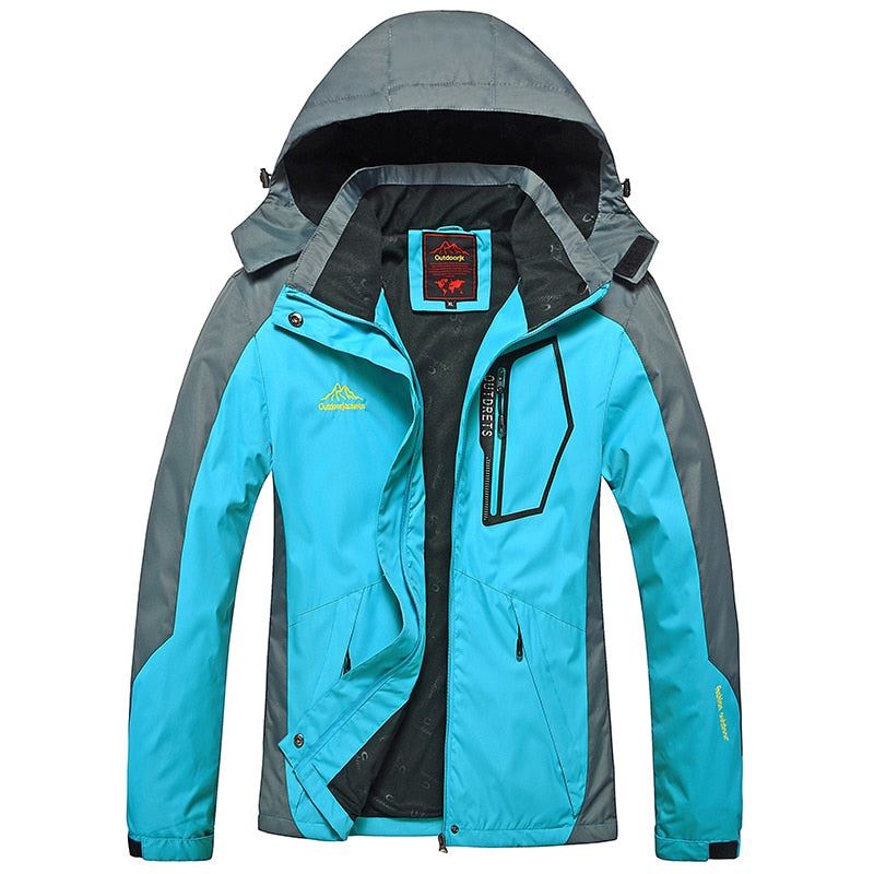 Men Women Windproof Outdoor Camping Hiking Jacket Coat Top Outwear Windbreaker S