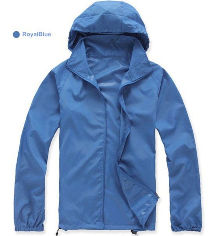 Men Women Quick Dry Hiking Jackets 2021 New Waterproof Sun-Protective Outdoor Sp