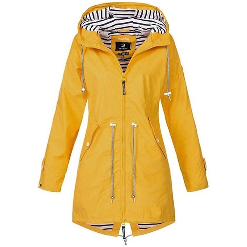 Women Jacket Coat Waterproof Windproof Transition Hooded Jackets Outdoor Hiking