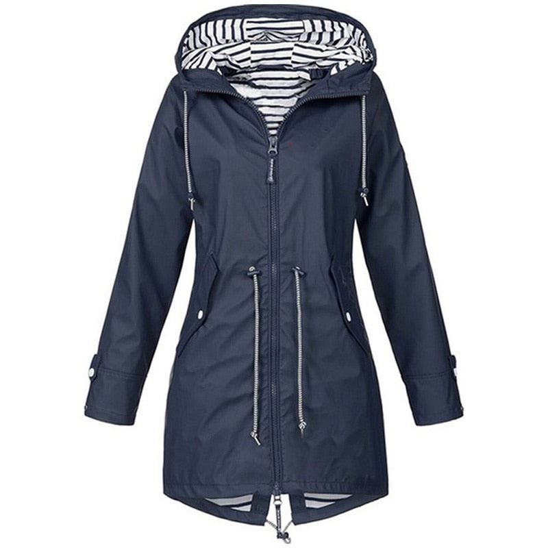 Women Jacket Coat Waterproof Windproof Transition Hooded Jackets Outdoor Hiking