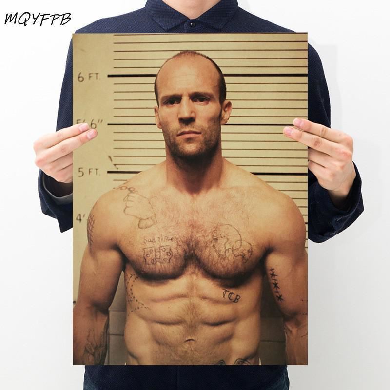 Star Jason Stathan Kraft Poster Wall Stickers Home Decoration Painting Room Print