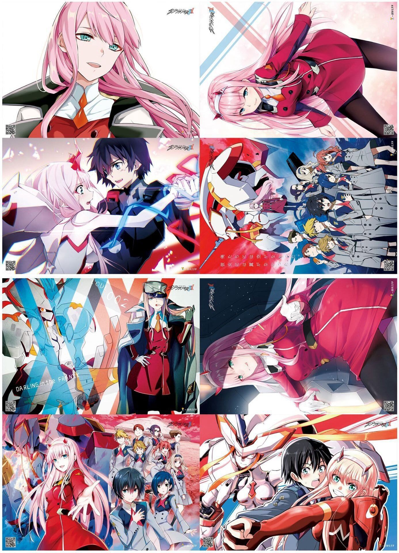 Anime national team Poster Home Room Wall Decorative Painting Print 8 print set