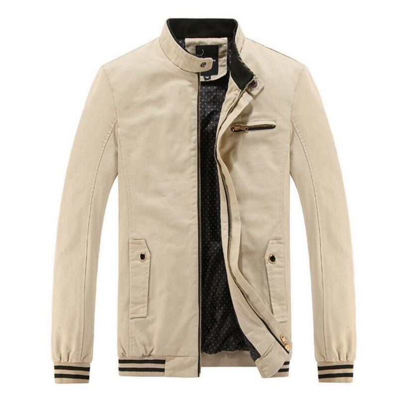 Autumn Cotton Mens Bomber Zipper Jacket Male Casual Brand Streetwear Hip Hop Sli