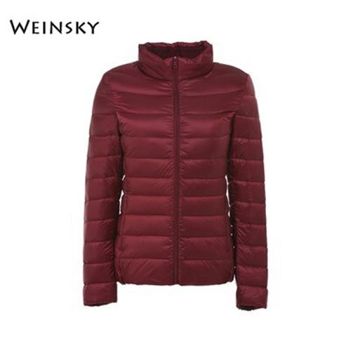 Spring Autumn Women Ultralight Thin Down Jacket White Duck Down Hooded Jackets