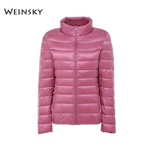 Spring Autumn Women Ultralight Thin Down Jacket White Duck Down Hooded Jackets