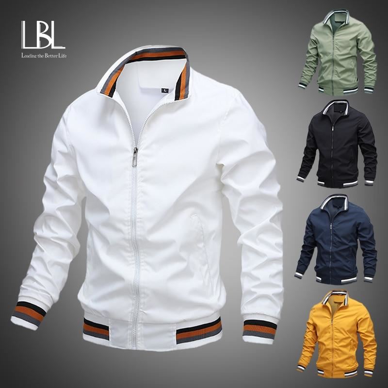 Mens Fashion Jackets and Coats New Men's Windbreaker Bomber Jacket 2020 Autumn M