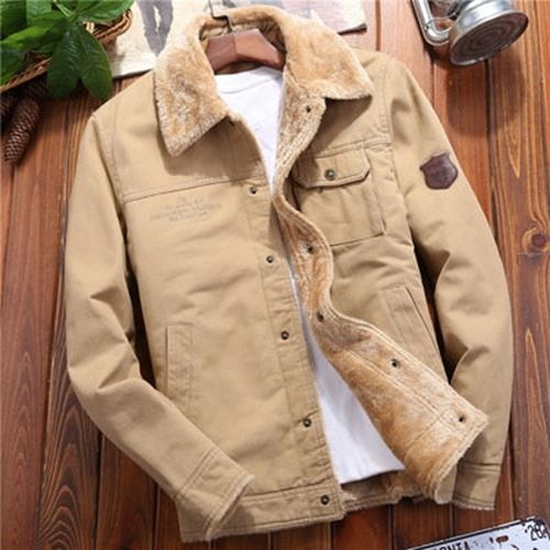 DIMUSI Winter Mens Bomber Jackets Casual Man Fleece Thick Warm Windbreaker Jacke