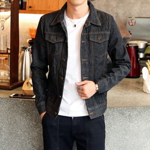 DIMUSI Winter Mens Denim Jackets Fashion Men Fleece Thick Warm Jeans Jacket Men