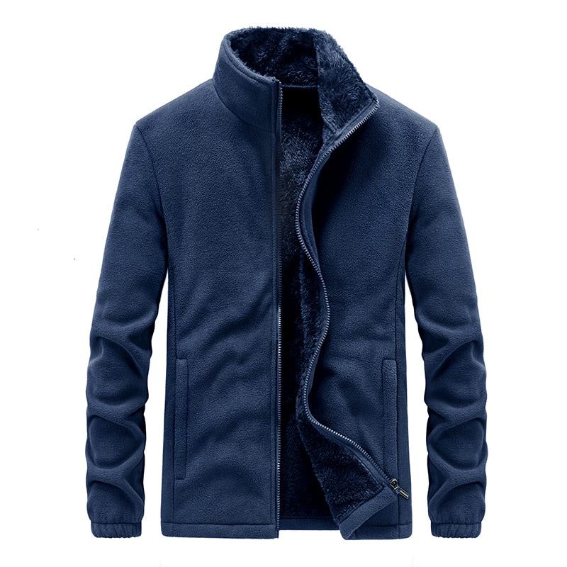 Men 2021 New Winter Fleece Jacket Parka Coat Men Spring Casual Tactical Army Out