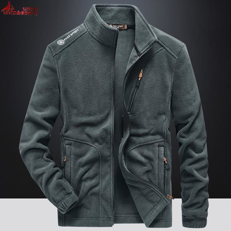 Winter Jacket Men Warm Tactical softshell windbreaker Fleece Jacket outwear Tour